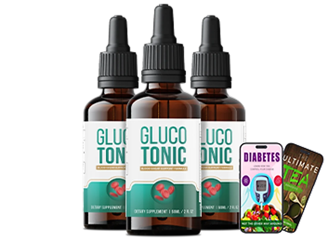GlucoTonic 3 bottles — 90-day supply